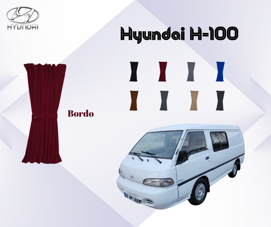 Hyundai H-100 Raylı Set "3 Cam"