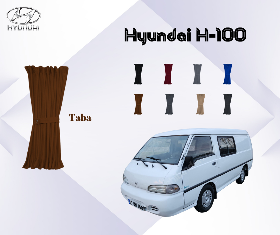 Hyundai H-100 Raylı Set "3 Cam"
