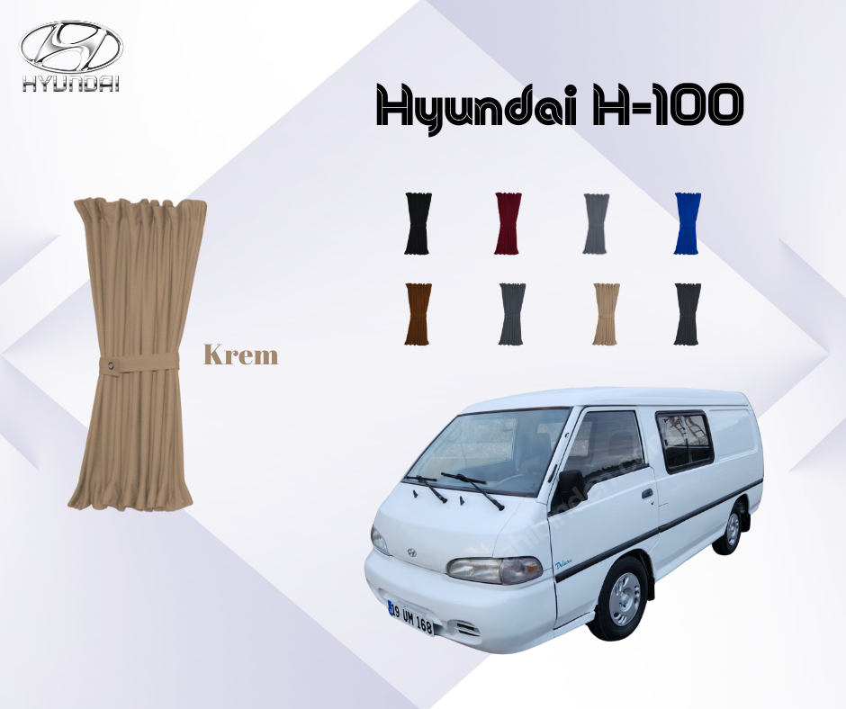 Hyundai H-100 Raylı Set "3 Cam"