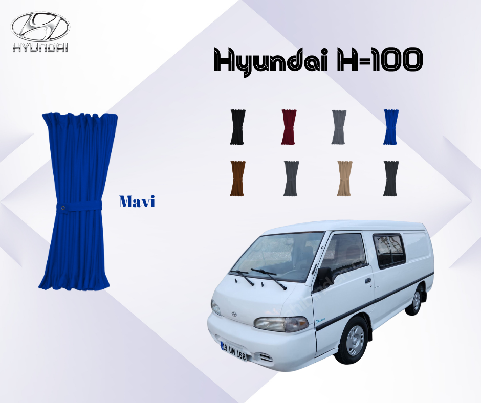 Hyundai H-100 Raylı Set "3 Cam"