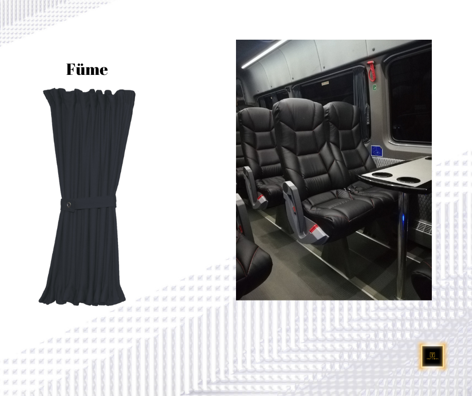 Minibüs Perdeleri (Kornişsiz)