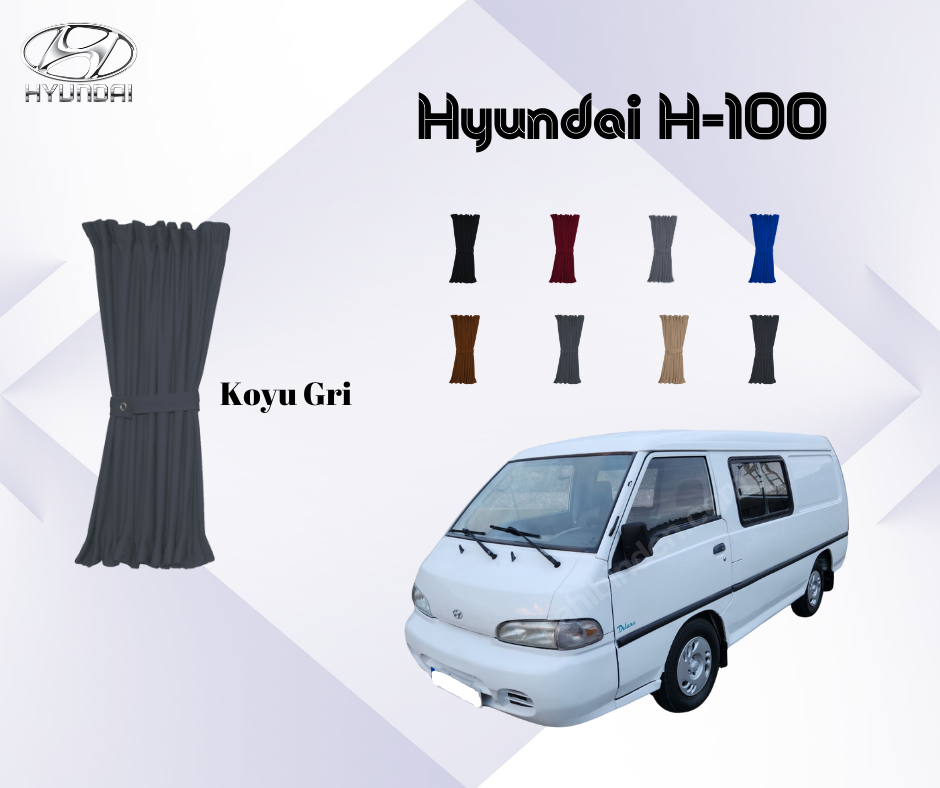 Hyundai H-100 Raylı Set "3 Cam"