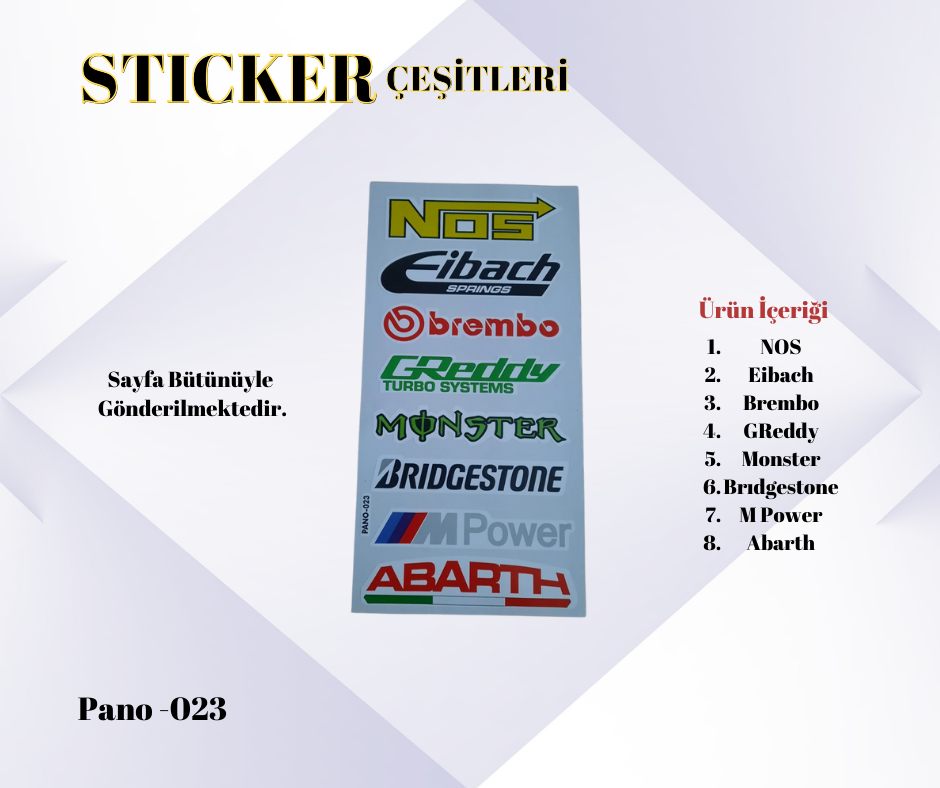 Sportif Stickerlar