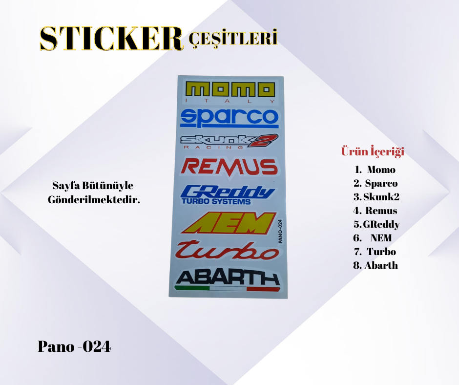 Sportif Stickerlar