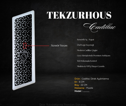 Cadillac Gazetelik direk lambası   Peugeot (Sensörlü)