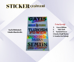 Hologramlı Sticker