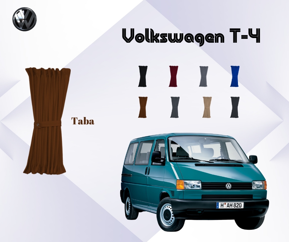 Volkswagen T4 Raylı + Ara Bölmeli Set "5Cam"