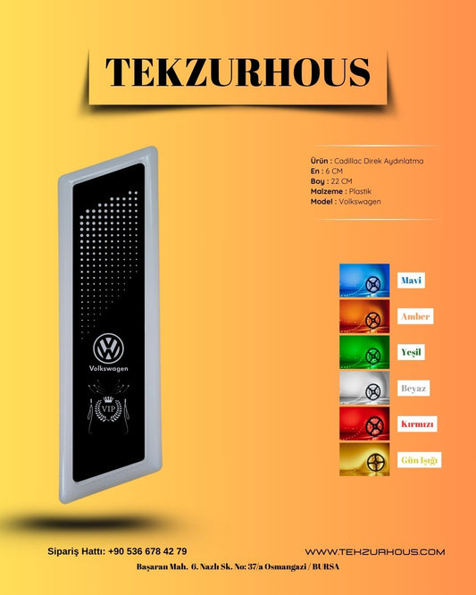 Cadillac Direk  lamba Aydınlatma (Volkswagen)