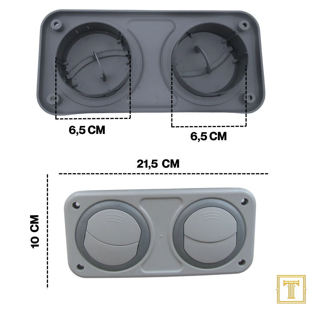 TABLET KLİMA HAVA YÖNLENDİRİCİ ÇİFT GÖZ