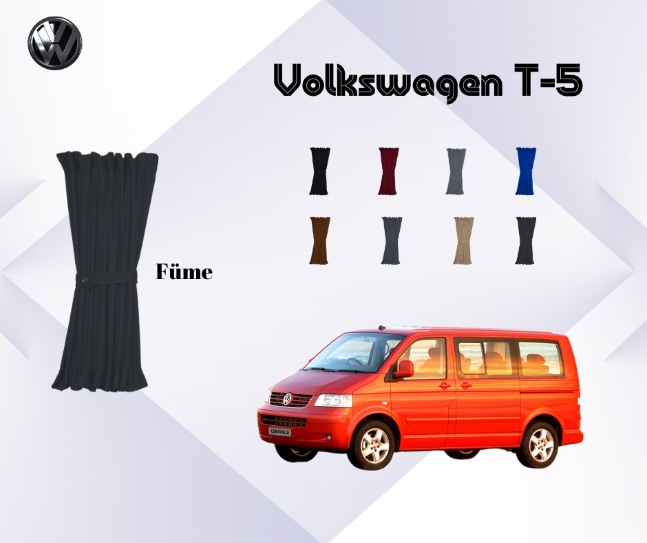 Volkswagen T5 Raylı Set "5 Cam"