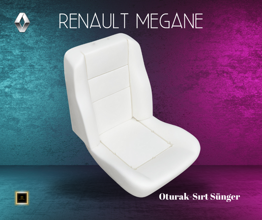 Renault Megane Oturak-Sırt Sünger