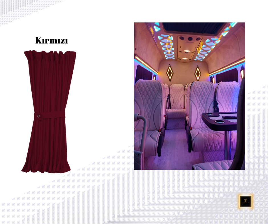 Minibüs Perdeleri (Kornişsiz)