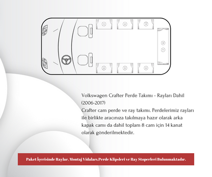 Volkswagen Crafter Raylı Set