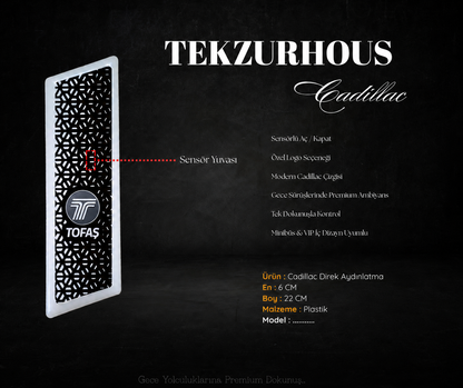 Cadillac Gazetelik direk lambası  Tofaş (Sensörlü)
