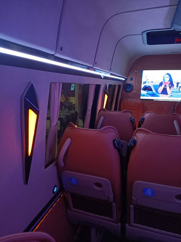 Minibüs Direk Duvar Lamba Aplikleri ( Sarı Renk)