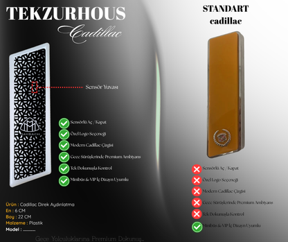 Cadillac Gazetelik direk lambası  Maybach (Sensörlü)